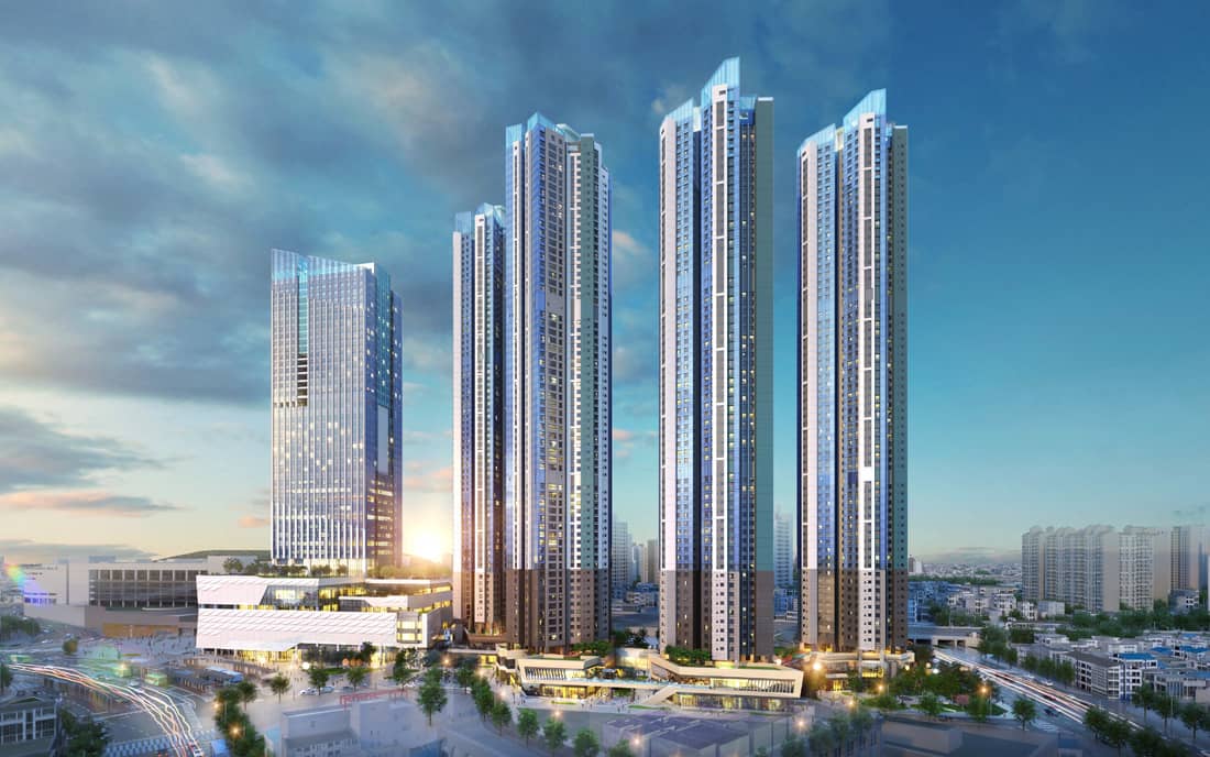 청량리역 롯데캐슬 Sky-L65 조감도