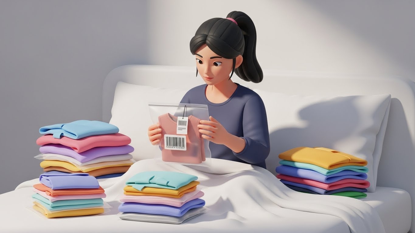 반품 배송비, 폴리백 분실