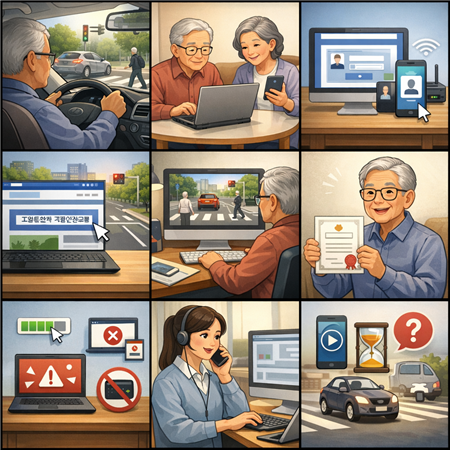 신호위반 실시간 조회 방법