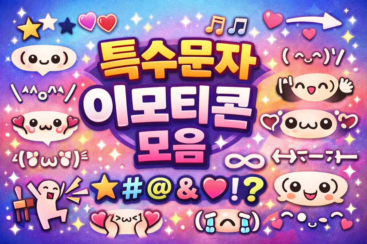특수문자 이모티콘 모음