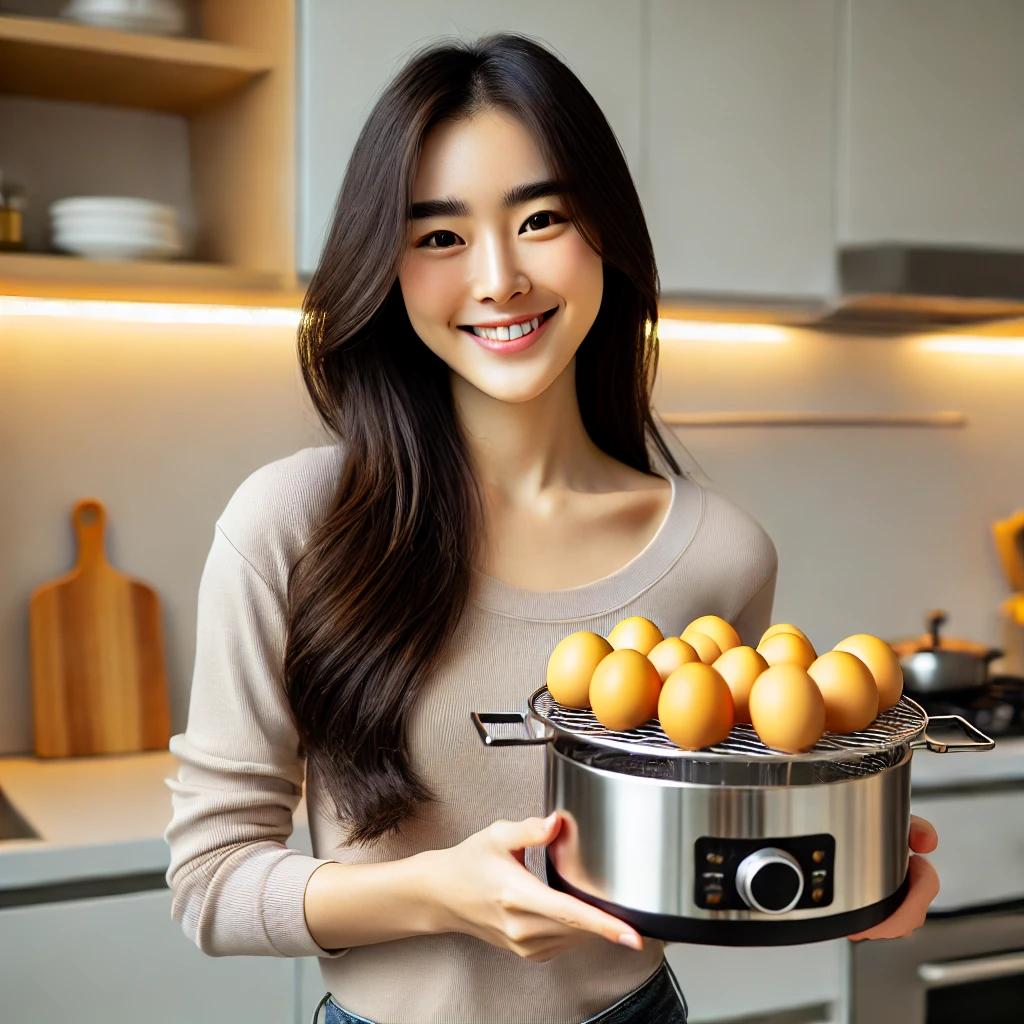 에어프라이어 구운계란 만들기