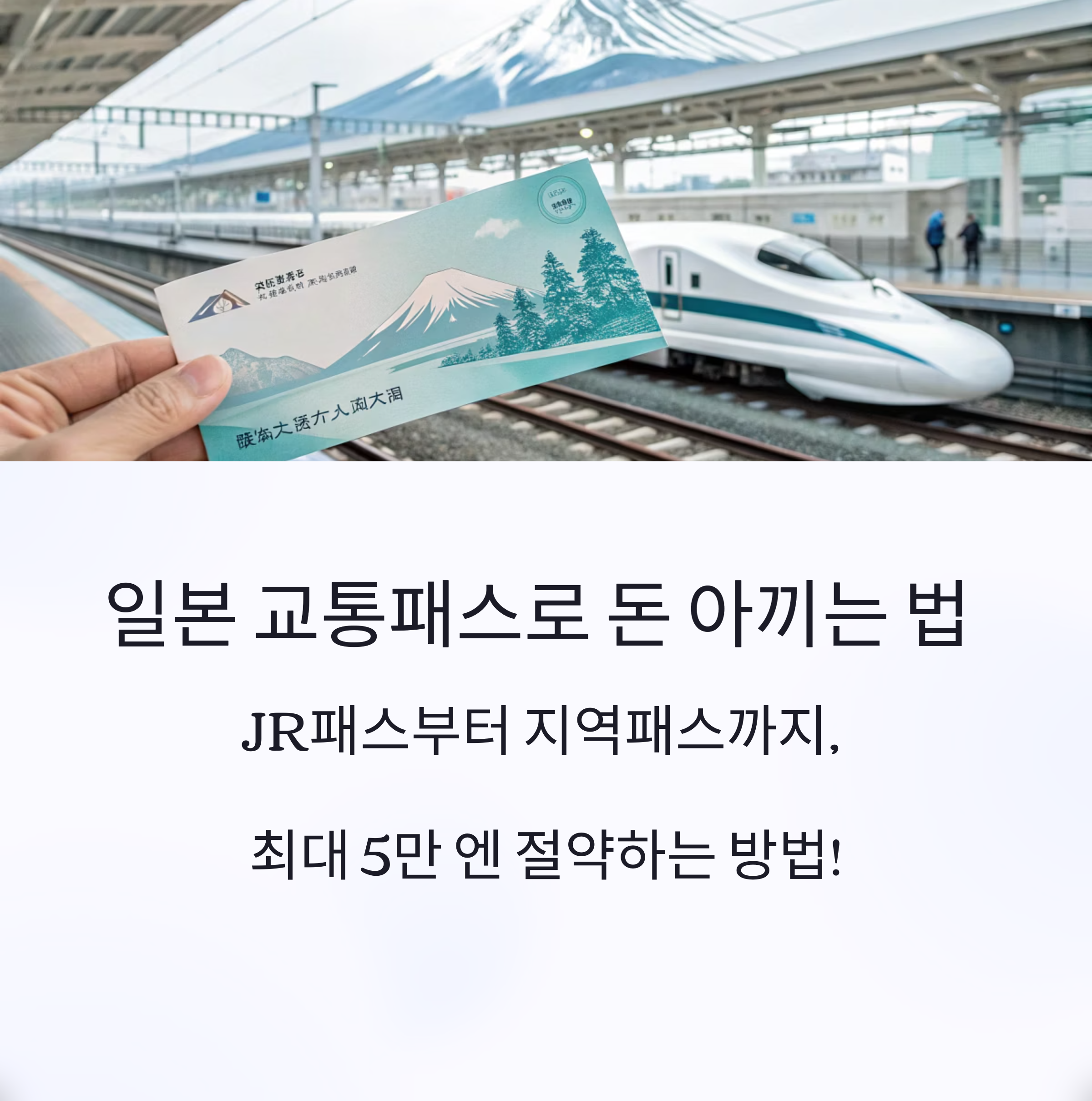 일본 교통패스 완전 정복! 돈 아끼는 꿀팁 모음
