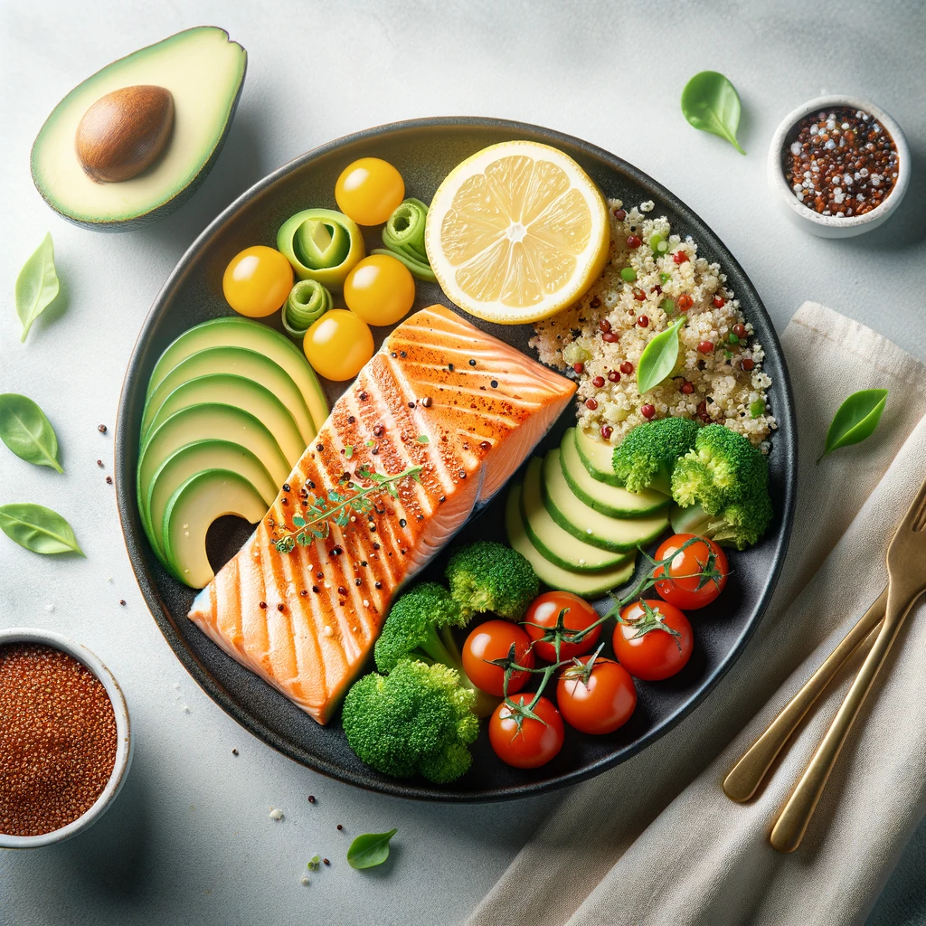 단백질과 건강한 지방이 풍부한 체지방 감량 식단