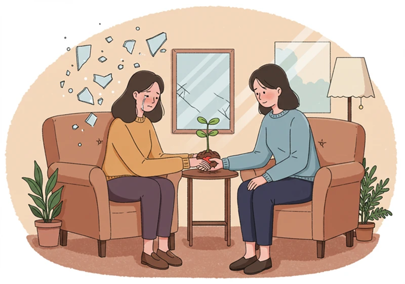 낮아진 마음 돌보기, 정서 심리 치료