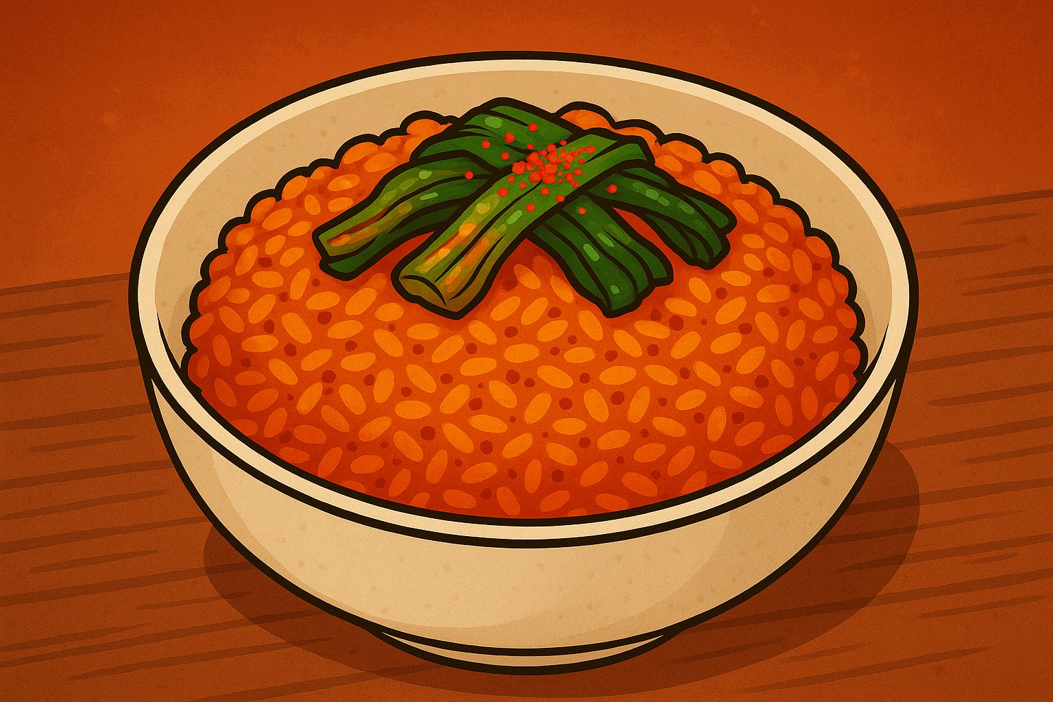 파김치볶음밥 사진