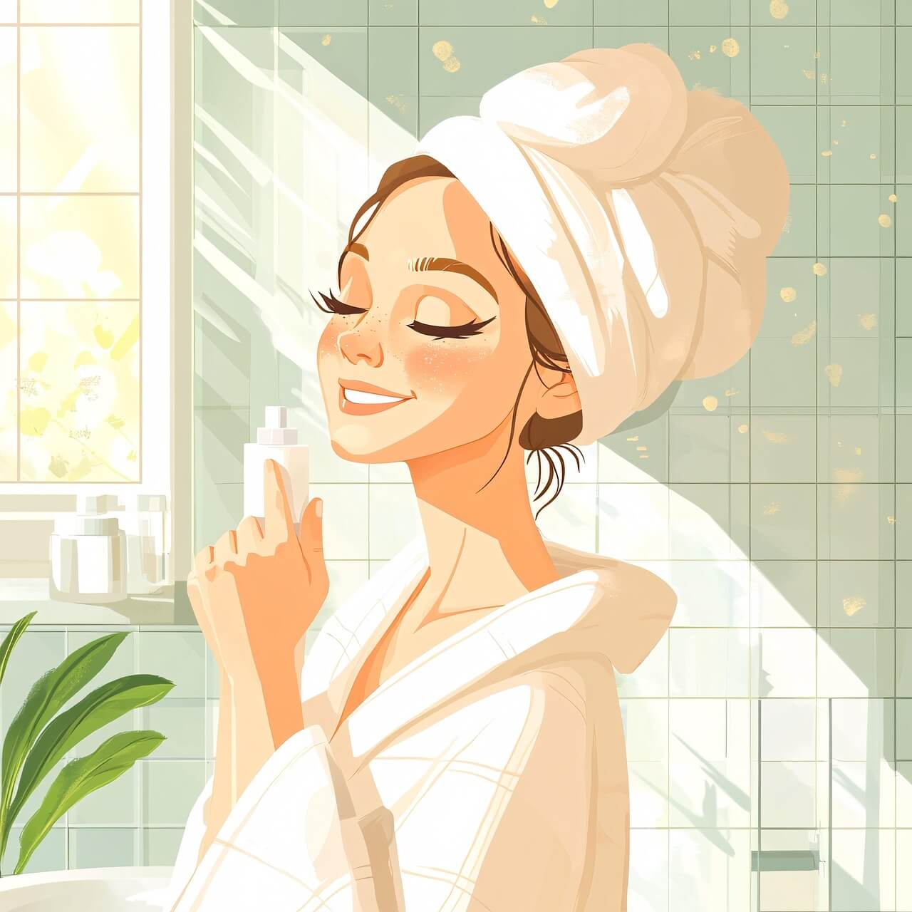 수건 없이 세안하는 수지 스킨케어 가이드