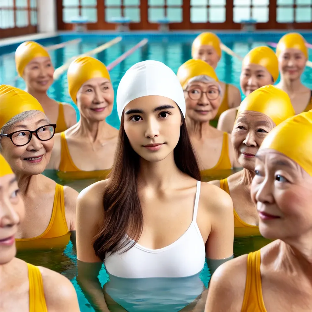 부산 노란 수모