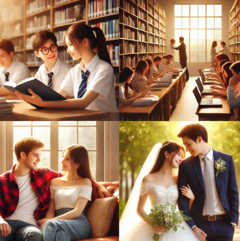 대학생, 신혼부부 관련 사진