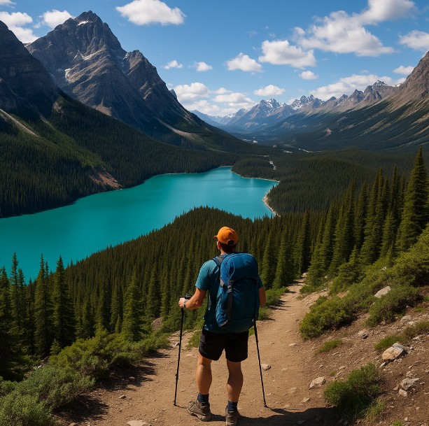 캐나다 로키산맥 여행 사진