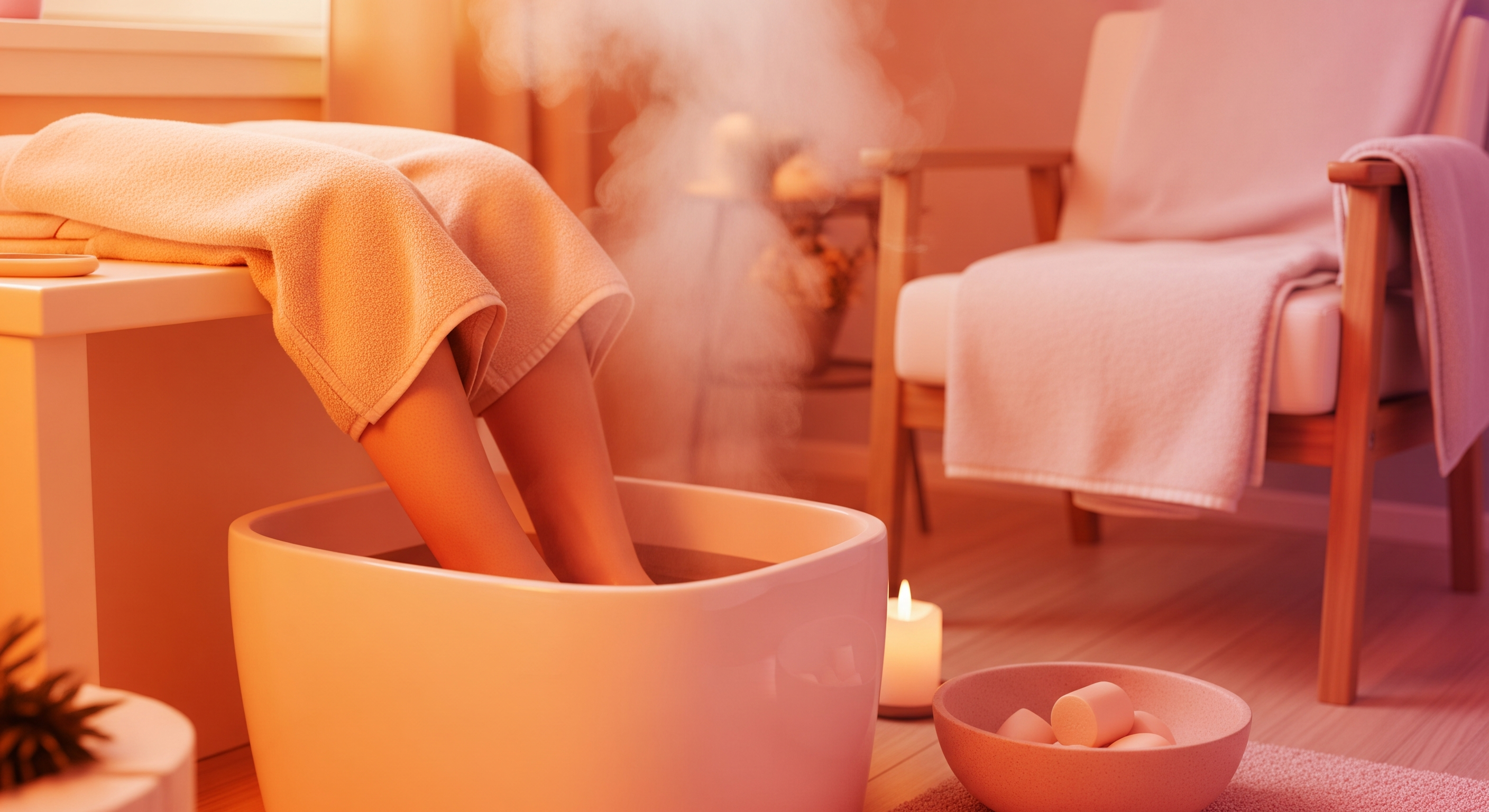 하루 30분 족욕기로 시작하는 혈류 순환 건강 루틴