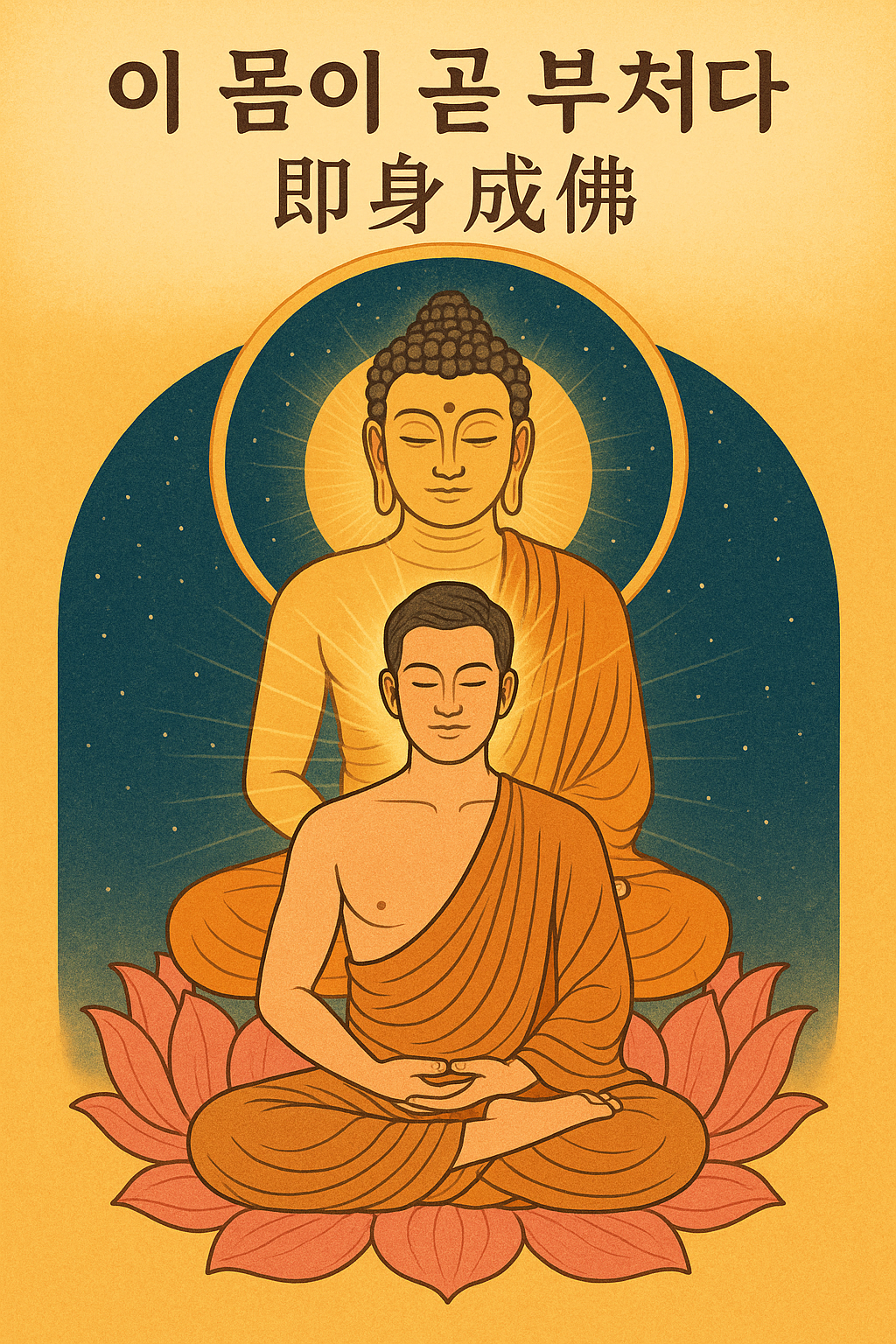 즉신성불의 이미지화