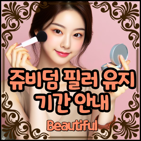 쥬비덤 필러 유지기간 안내