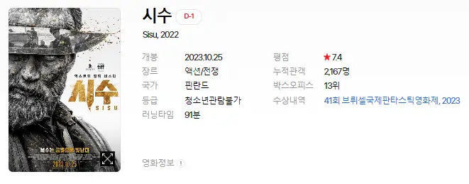 영화 개봉예정작 순위