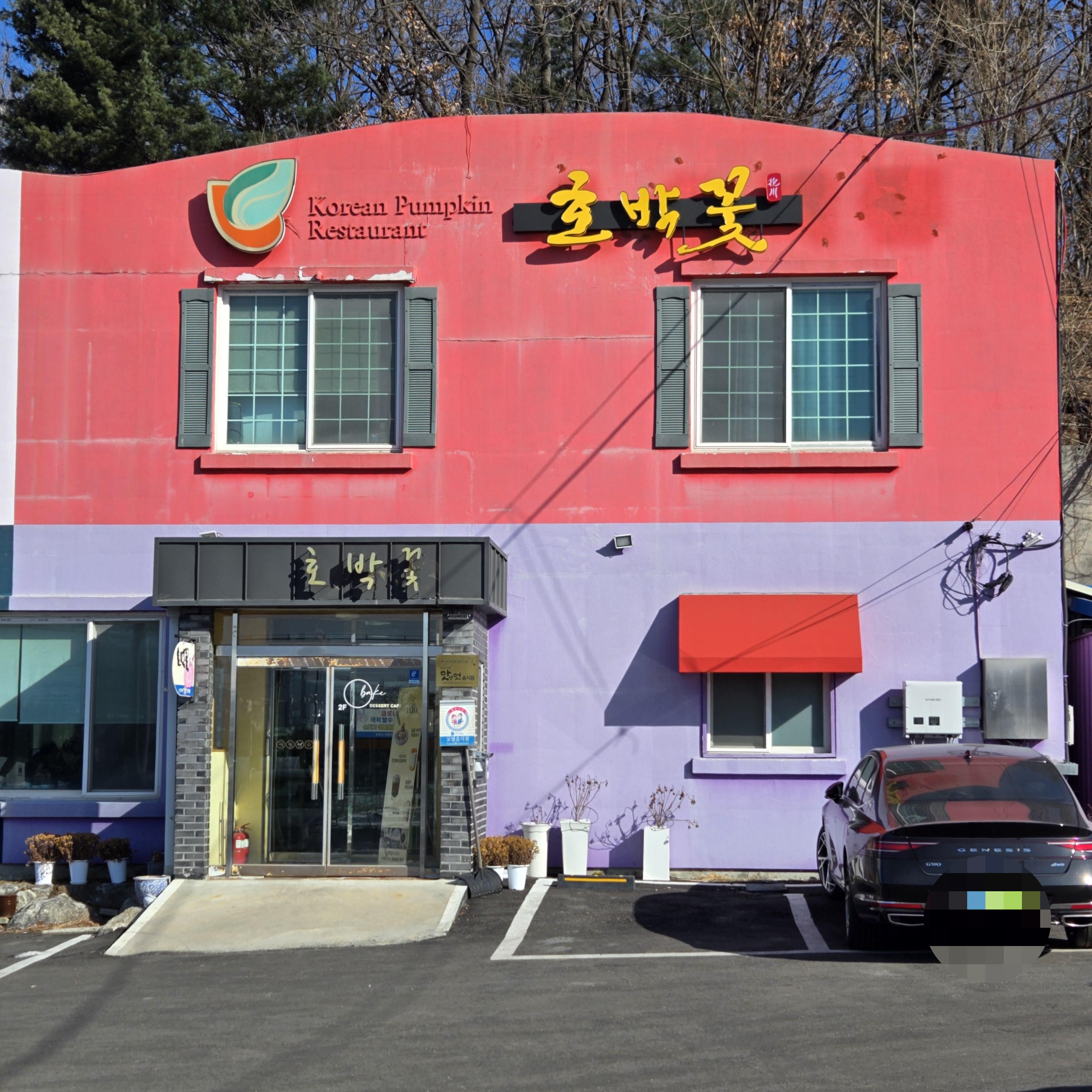 포천 호박꽃 정면 사진