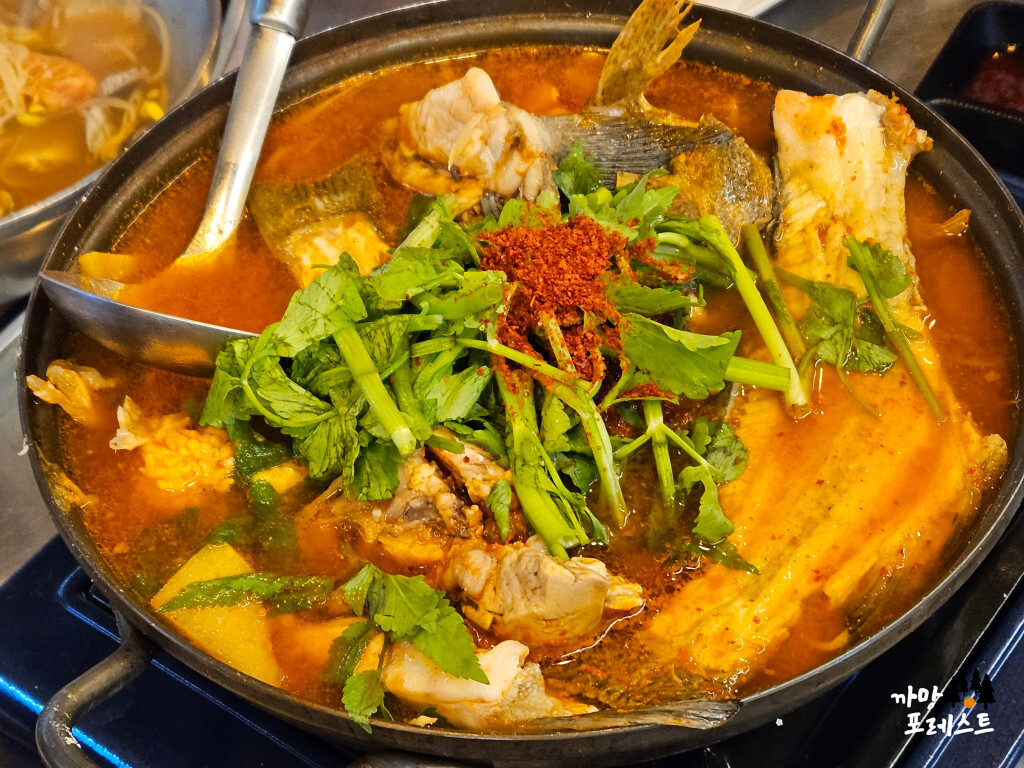 해우락 서더리탕