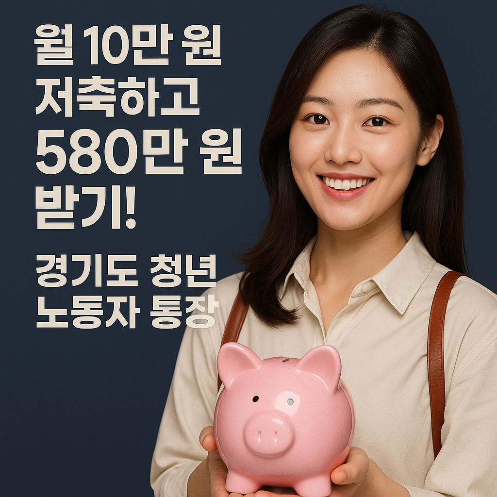 경기 청년 노동자 통장 신청 자격 및 지원 방법