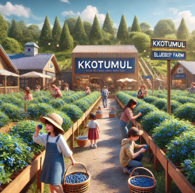 고양시 꽃우물 블루베리 농장 사진