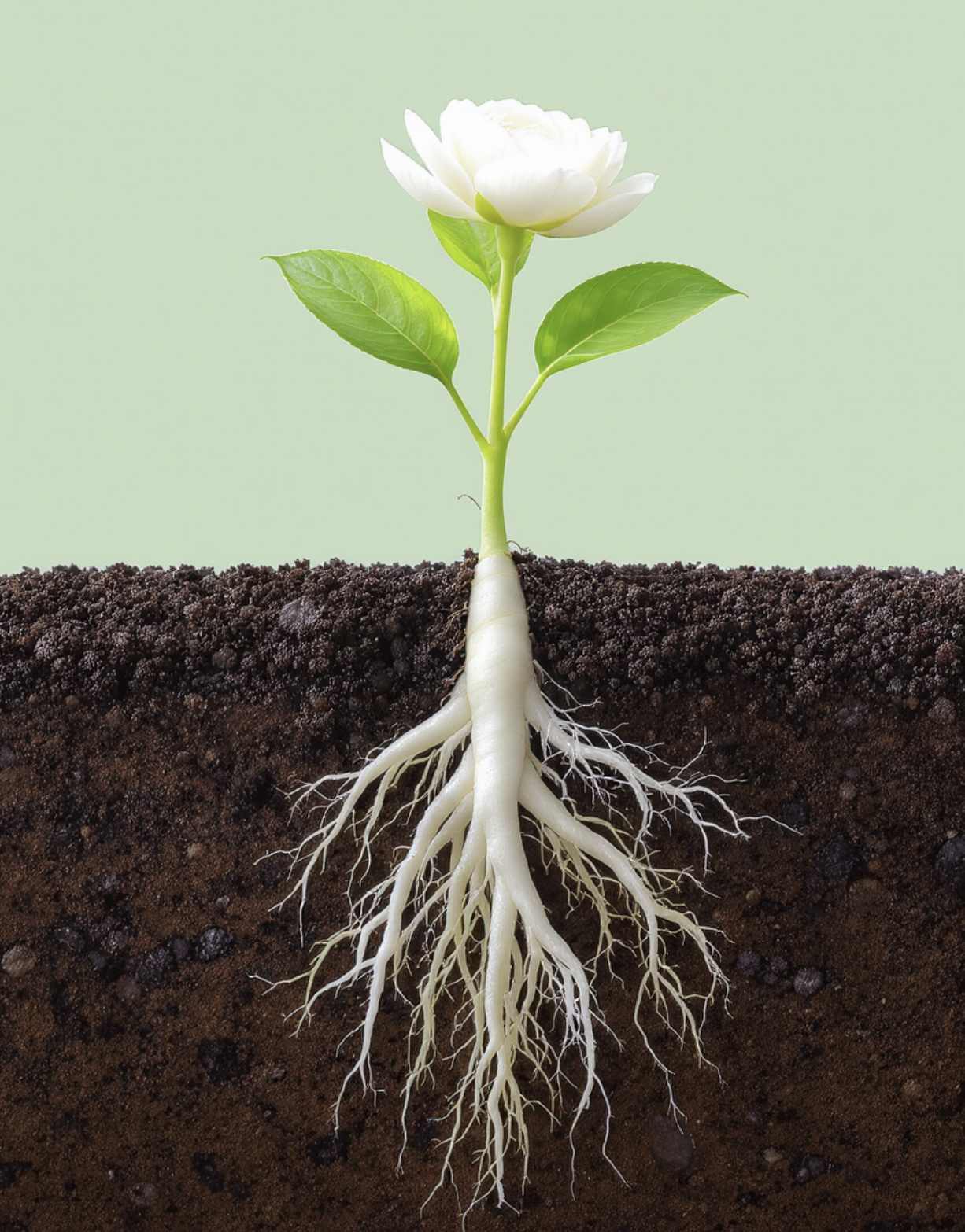 첫 번째, 흙 속에 숨겨진 건강 '뿌리'