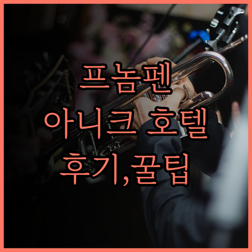 아니크 팰리스 호텔.. 프놈펜 여행의