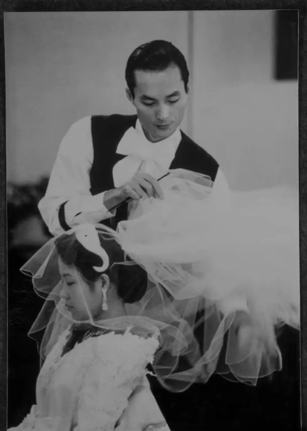 이상일 헤어디자이너-과거 일하는 모습