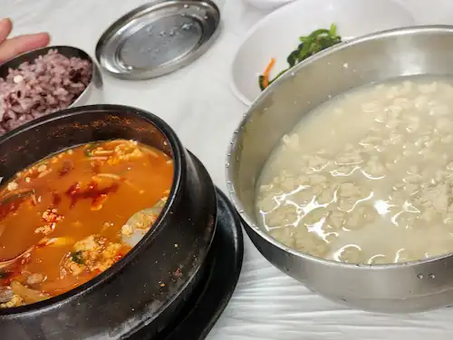송정희 순두부 일반 순두부 이미지