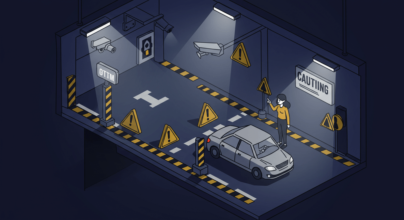 주차장과 골목길, 가장 빈번한 위협 지역