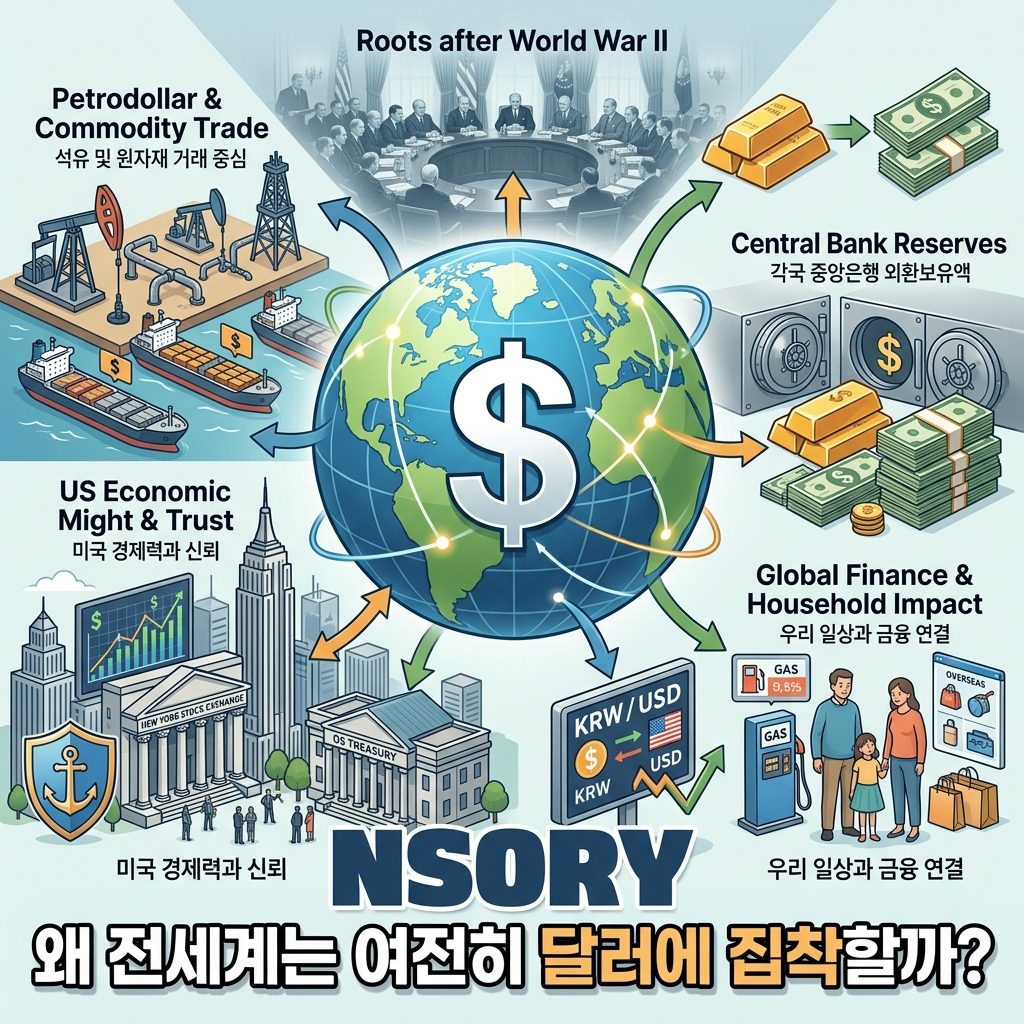 전 세계 미국 달러 사용 이유
