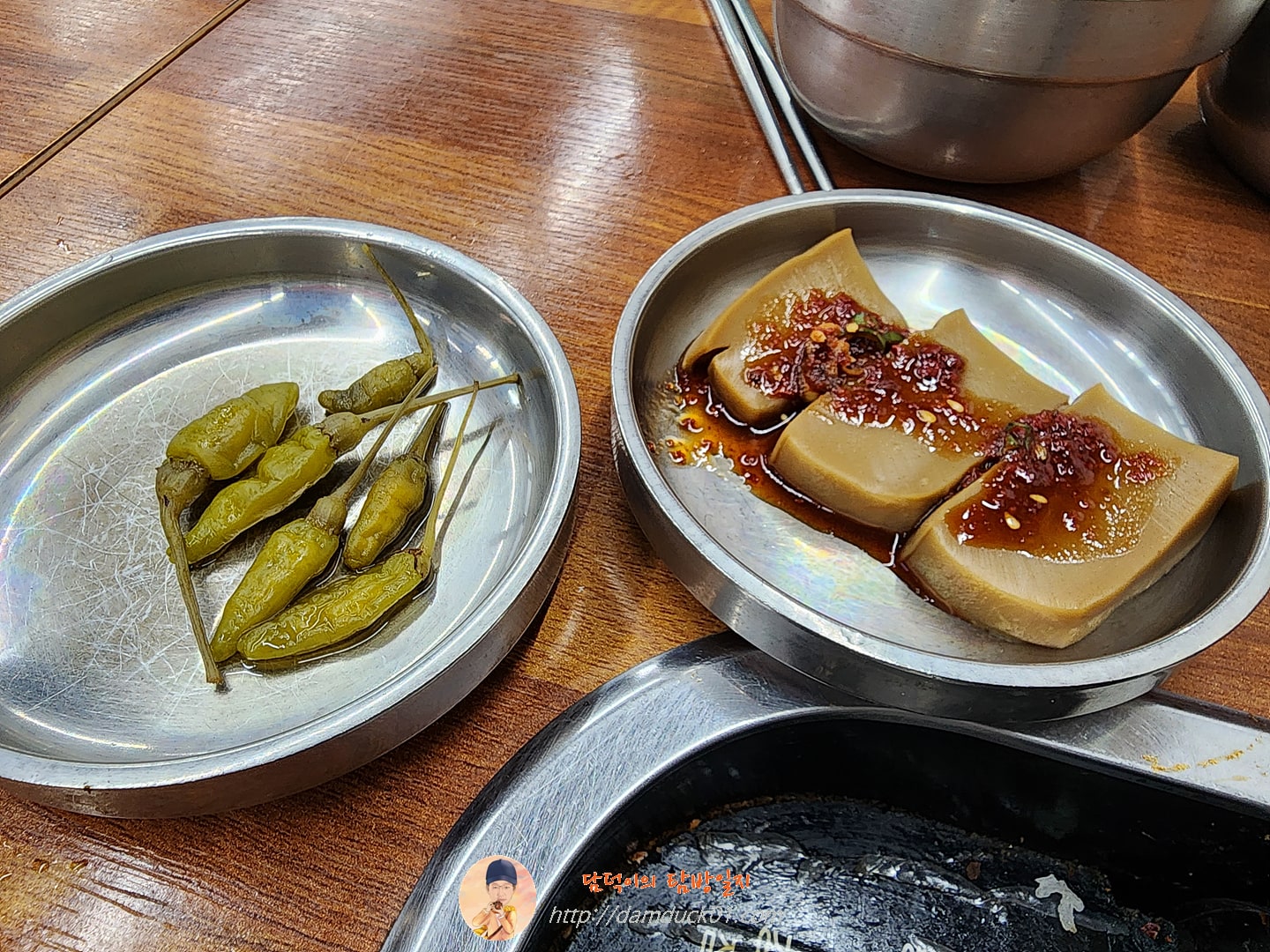 청진식당 반찬