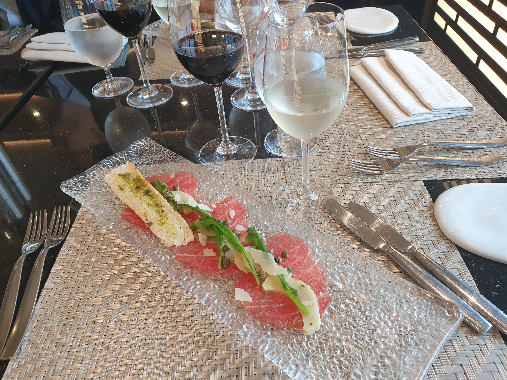 전체 요리 - 비프 카르파초