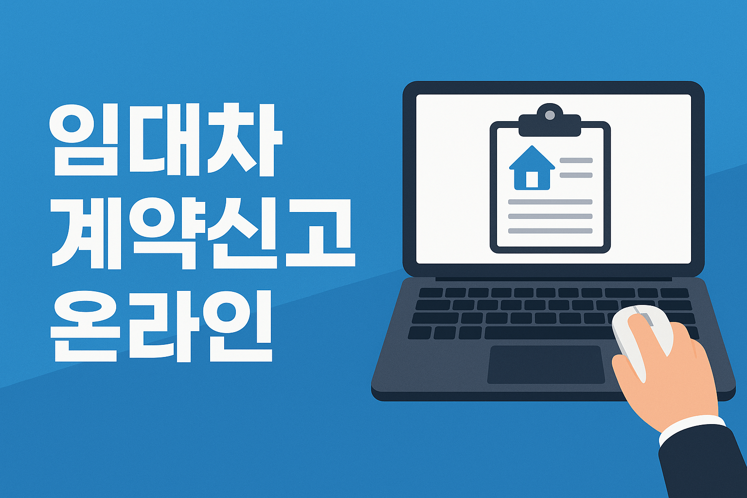 임대차계약신고 온라인