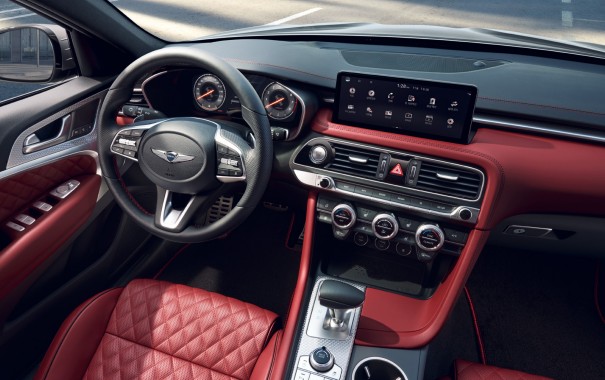 [신차구매] 제네시스 G70 슈팅 브레이크 실내