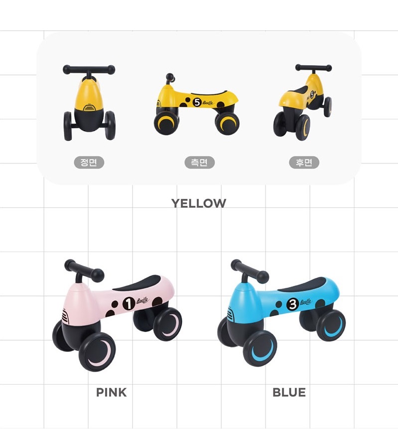 Color Yellow Pink Blue
