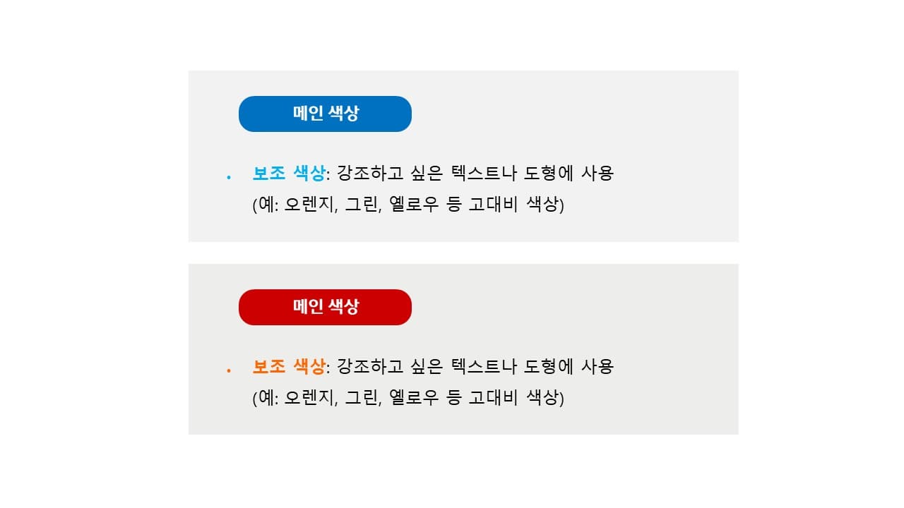 글꼴과 색상 조합이 중요한 이유와 추천 조합