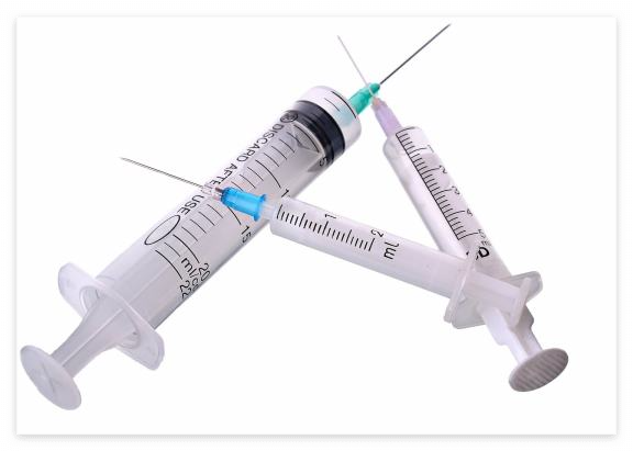 주사기 이미지