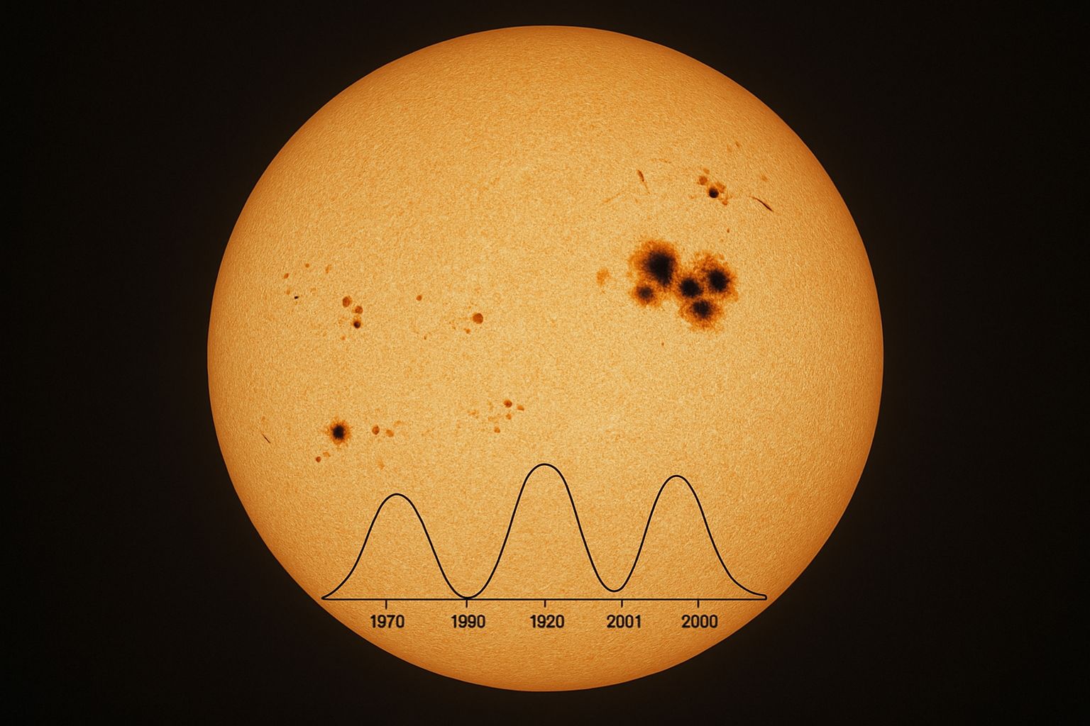 태양 흑점과 11년 주기