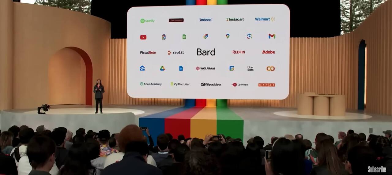 구글바드 홈페이지