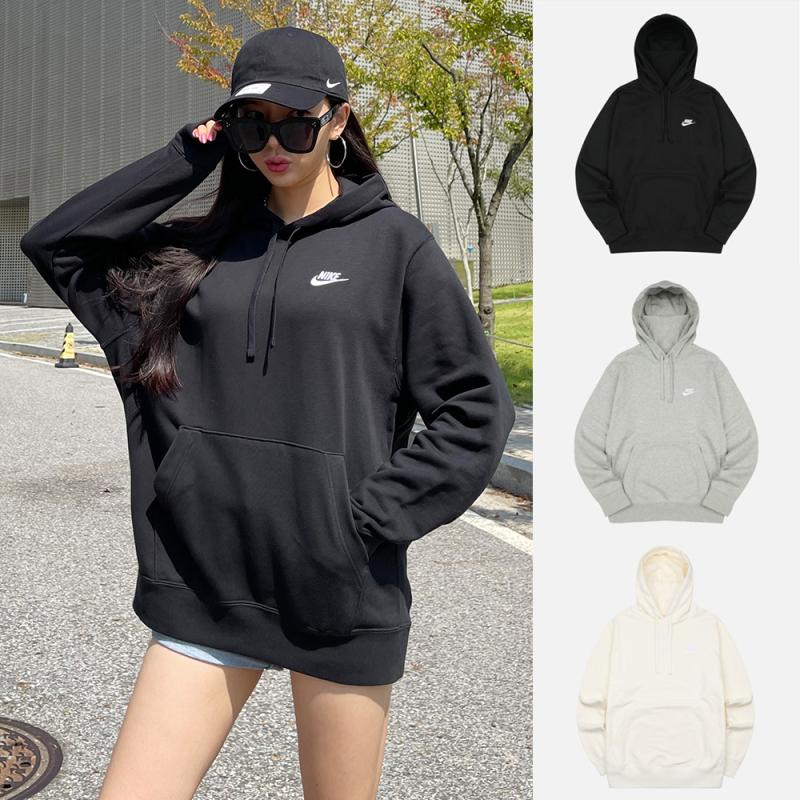 나이키 후드티 맨투맨 오버핏 클럽 티셔츠