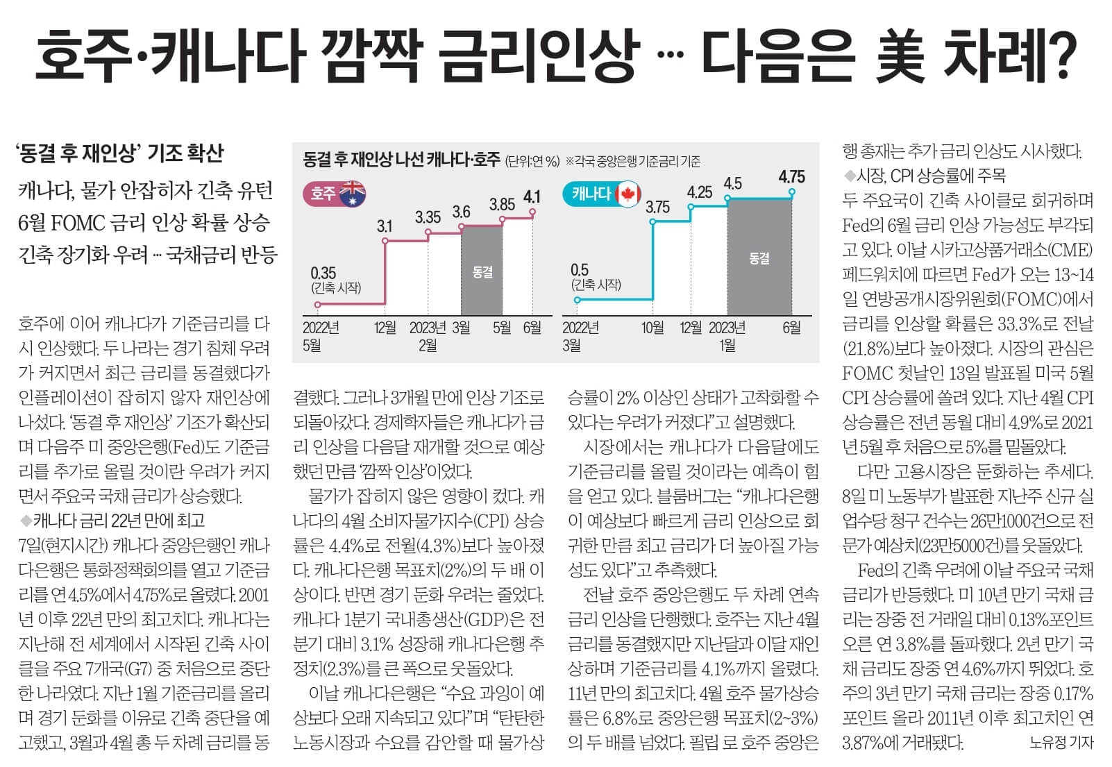 6월 9일 금 신문스크랩2