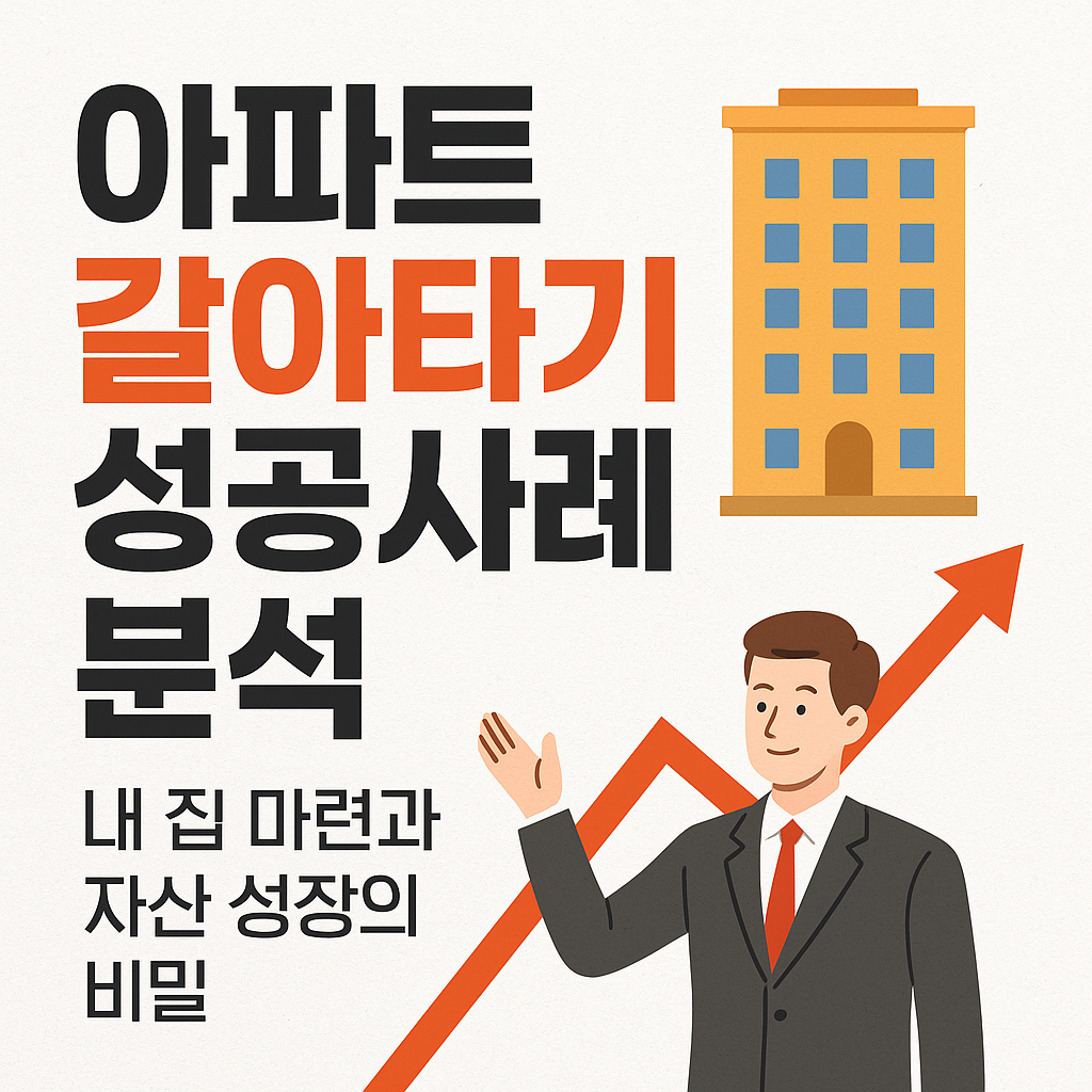 아파트 갈아타기 성공사례 분석: 내 집 마련과 자산 성장의 비밀