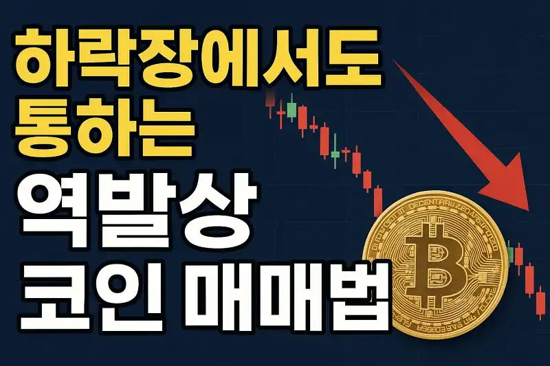 하락장에서도 통하는 역발상 코인 매매법