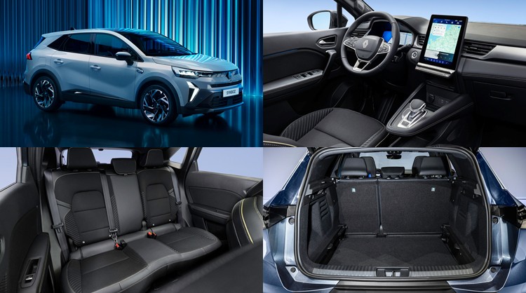 하이브리드 SUV 르노 심비오즈 - 실내 및 편의사양