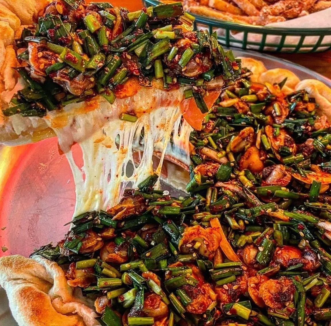 시그니처 강릉 꼬막 피자