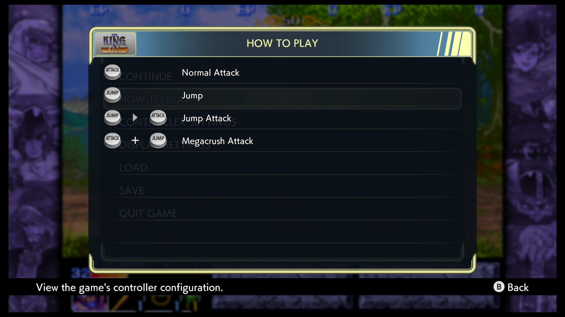 닌텐도 스위치 - Beat'em up Bundle 조작키