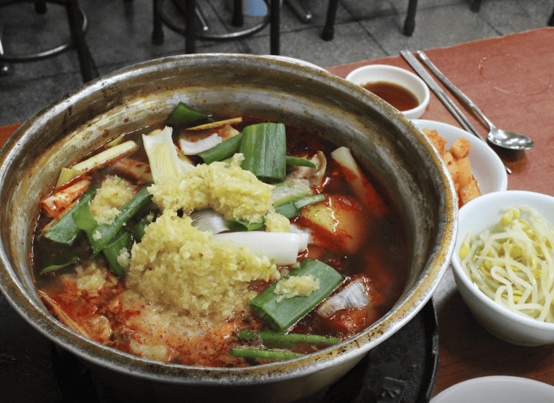 광장 시장 맛집 " 계림 " 음식 사진