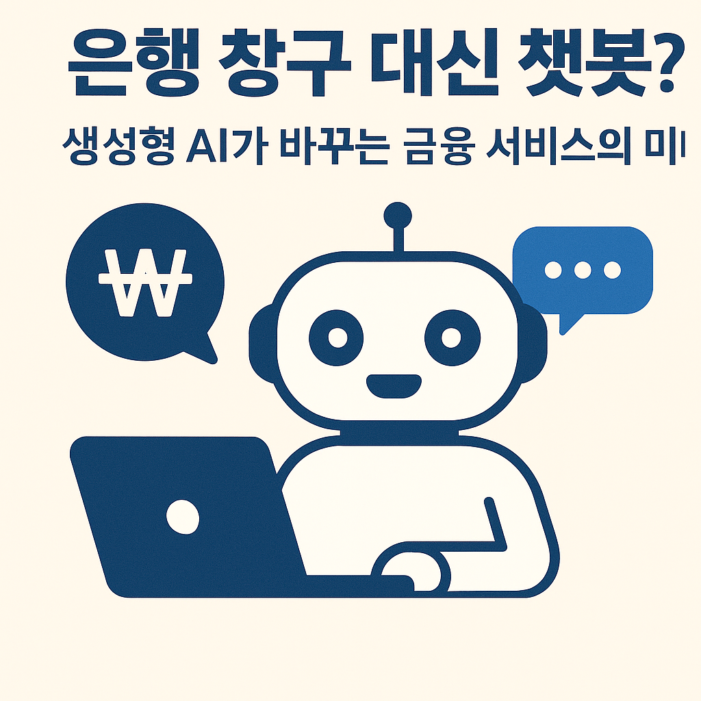 은행 창구 대신 챗봇? — 생성형 AI가 바꾸는 금융 서비스의 미래