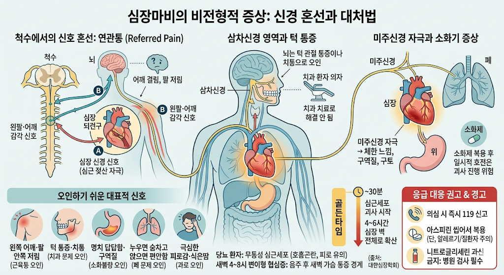 심장마비증상