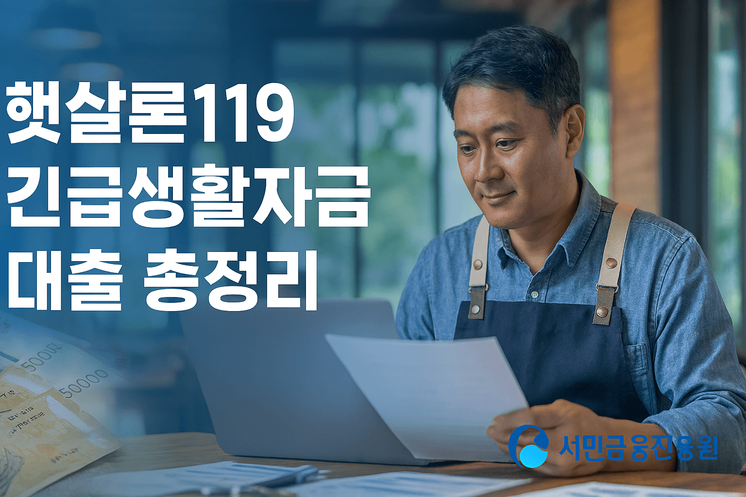 2025 햇살론119 긴급생활자금 대출 신청방법 및 지원대상 총정리 썸네일 이미지