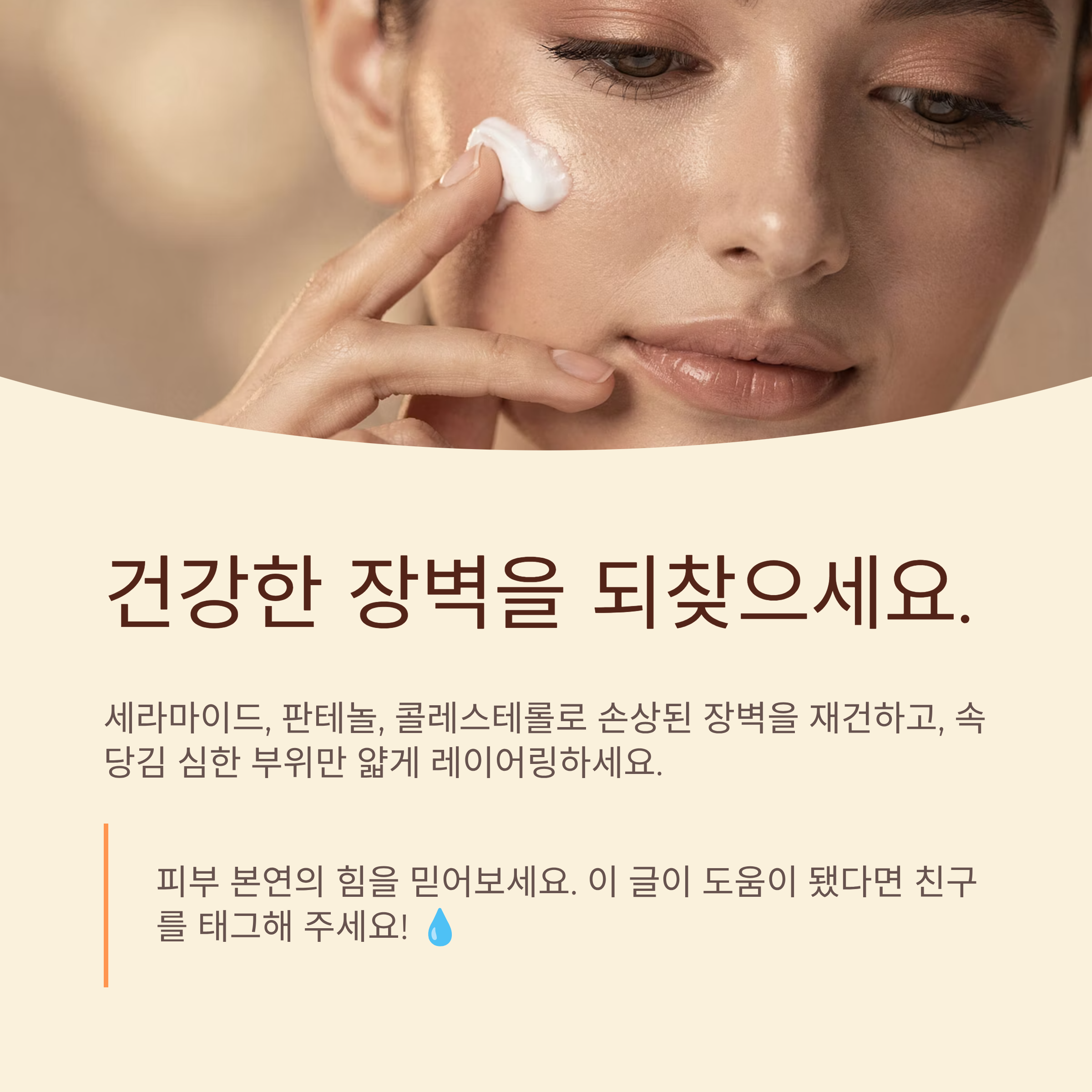 장벽 회복 케어