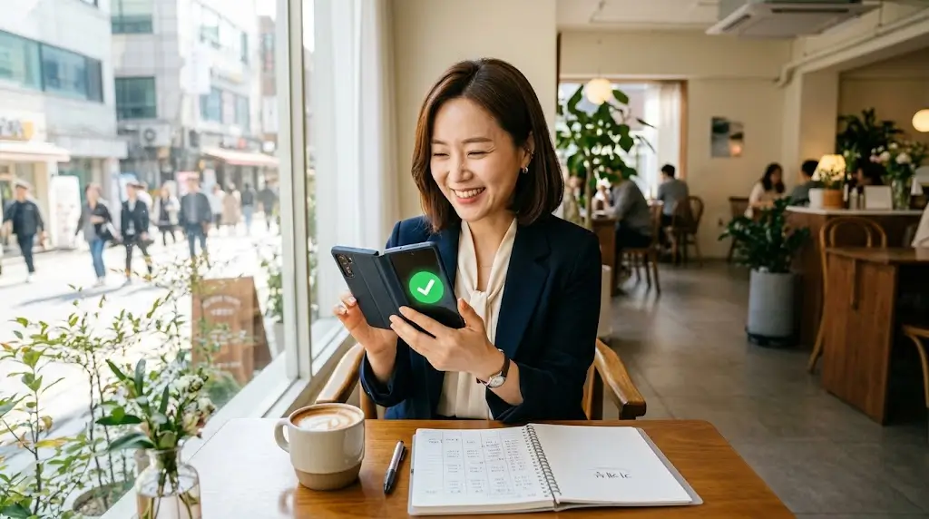 한국-직장인-모바일-대환-한도-조회-안도감