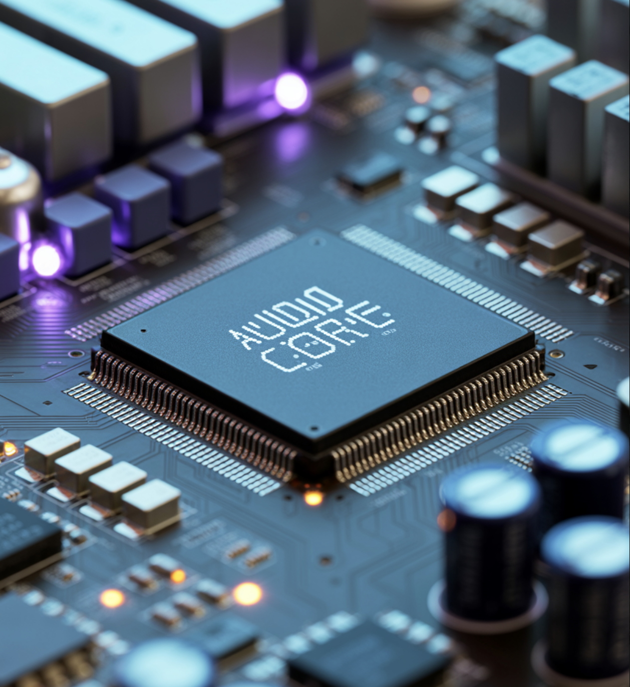 '내장 사운드', 시끄러운 공장 지대